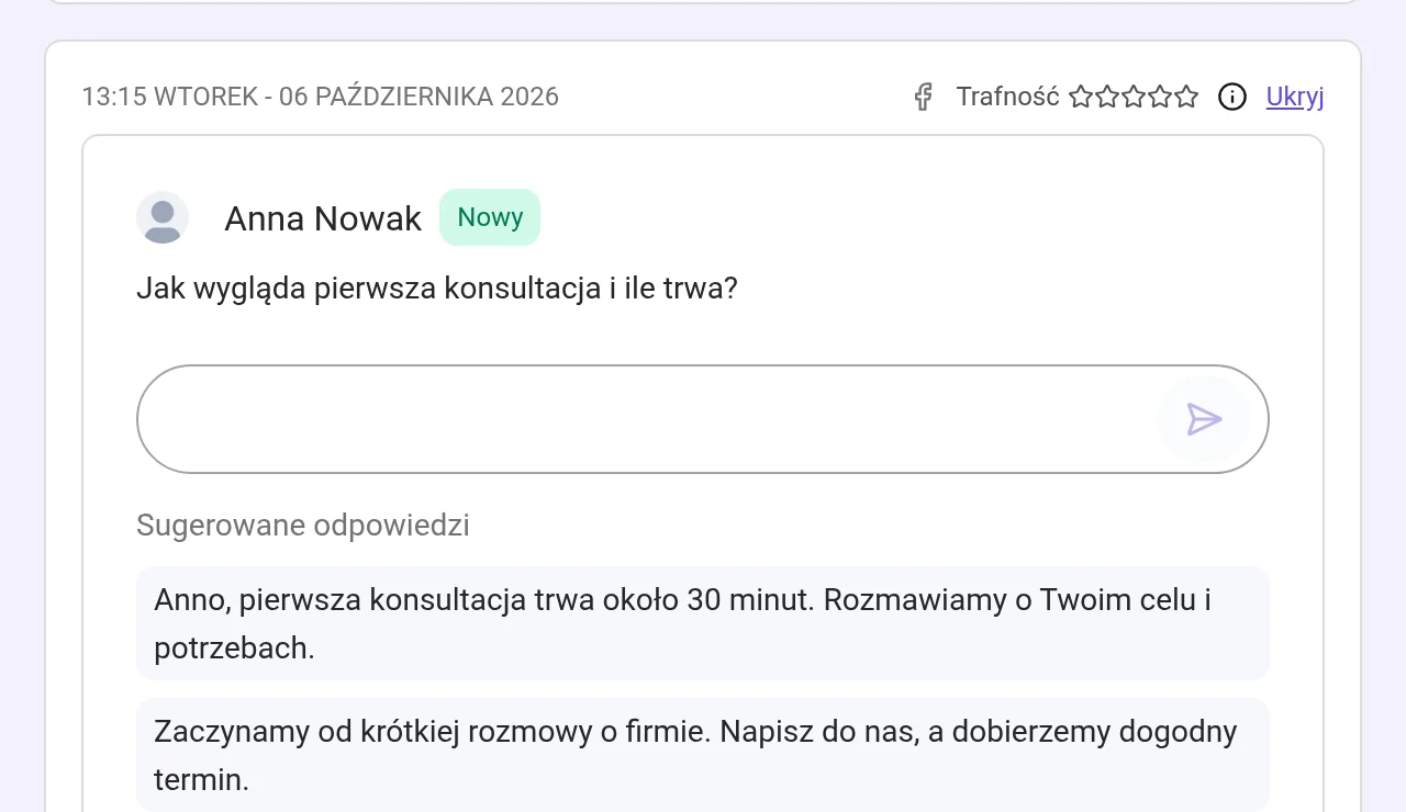 Komentarz z pytaniem i dwiema proponowanymi odpowiedziami